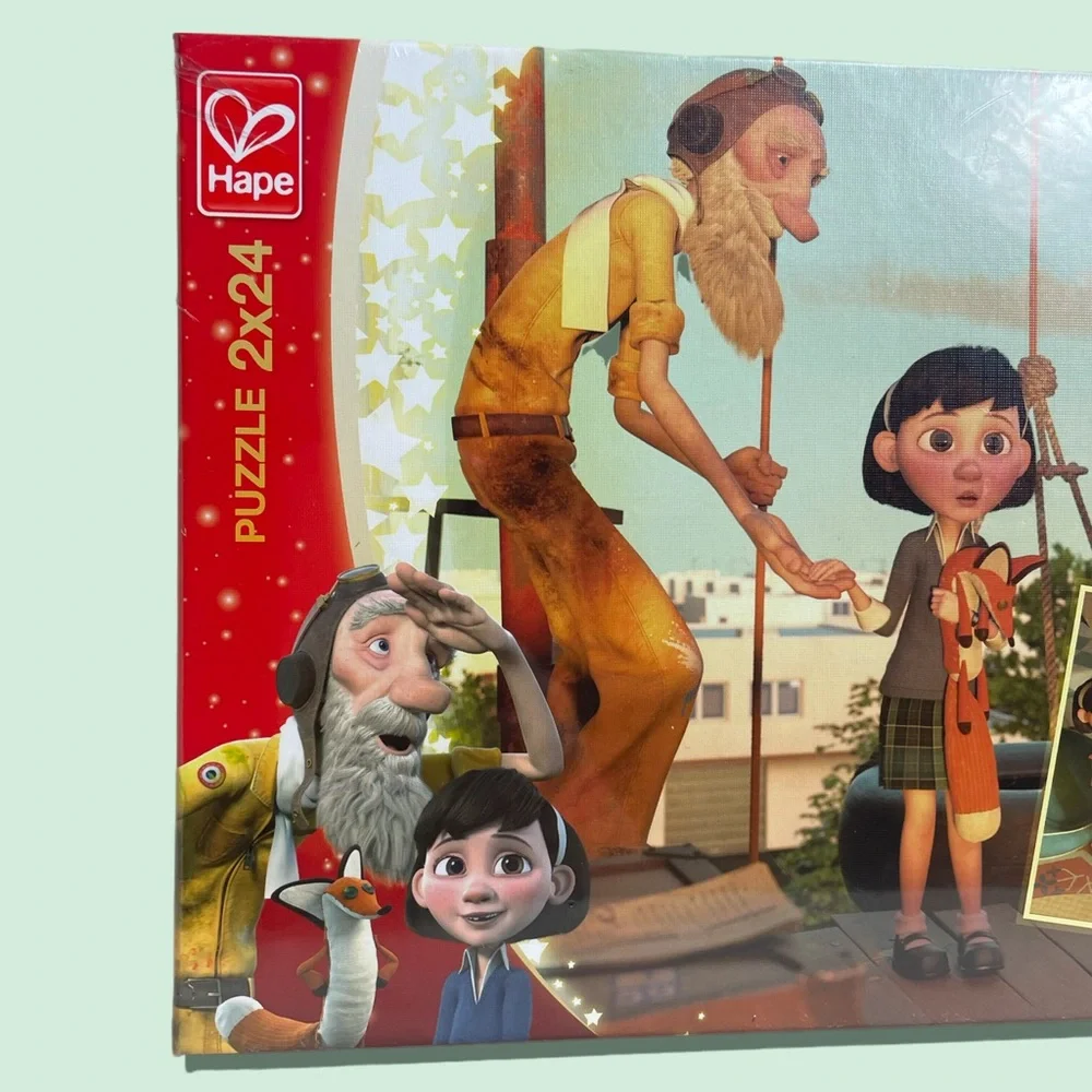 New Hape The Little Prince 2 Ct. Discovery Scene 24 Pc Sturdy Cardboard Puzzle
